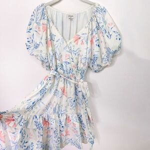Aura Floral Mini Dress - M